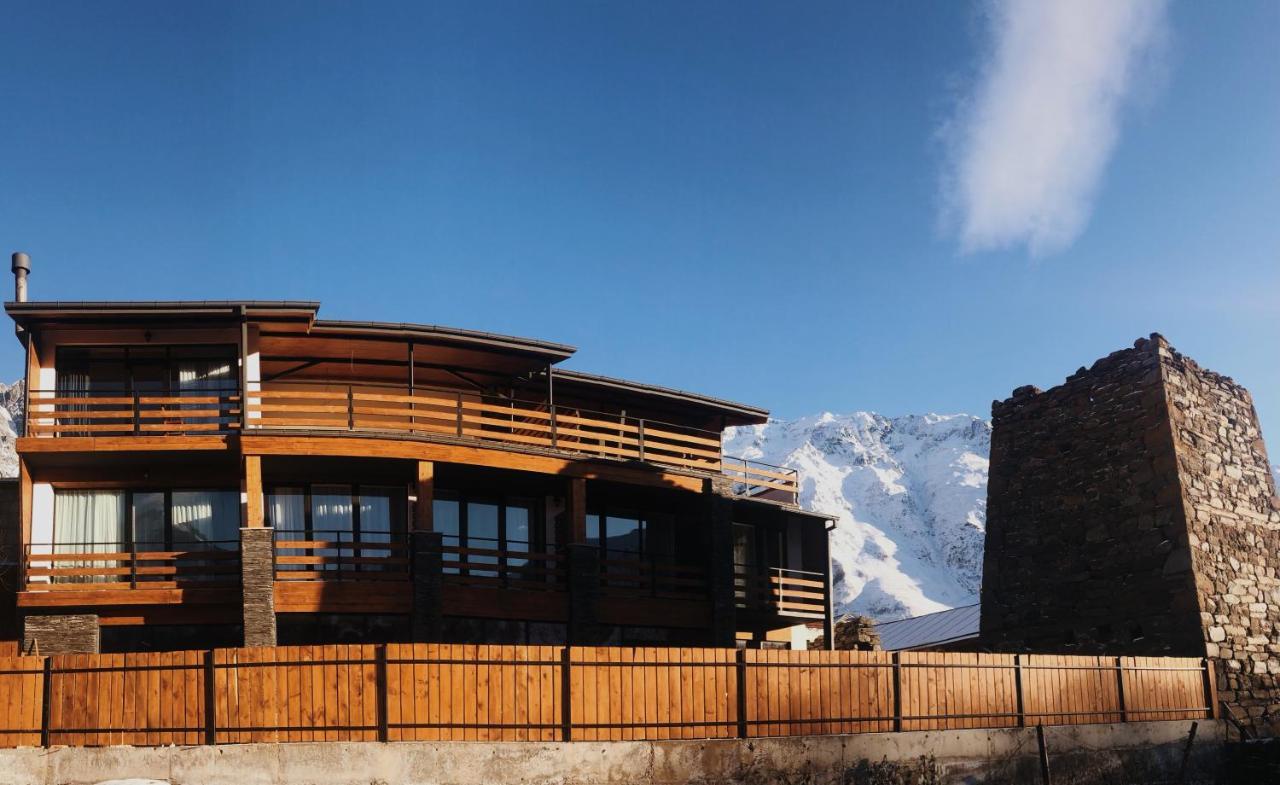 Capra Hotel Kazbegi Exterior foto