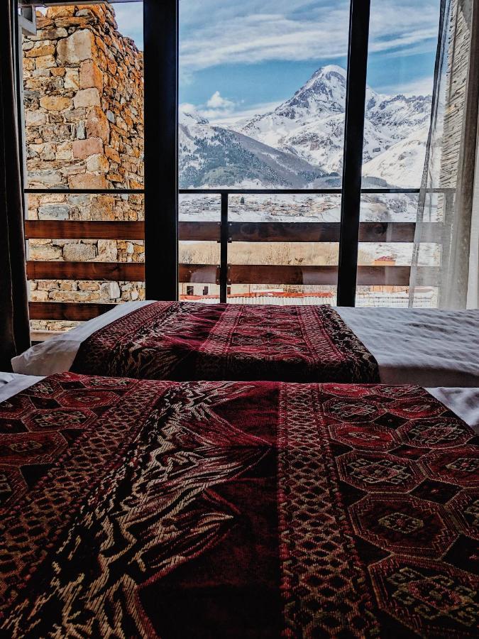 Capra Hotel Kazbegi Exterior foto