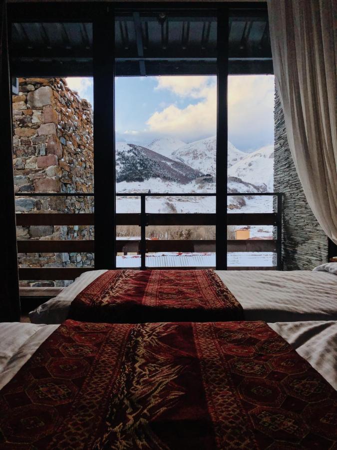 Capra Hotel Kazbegi Exterior foto