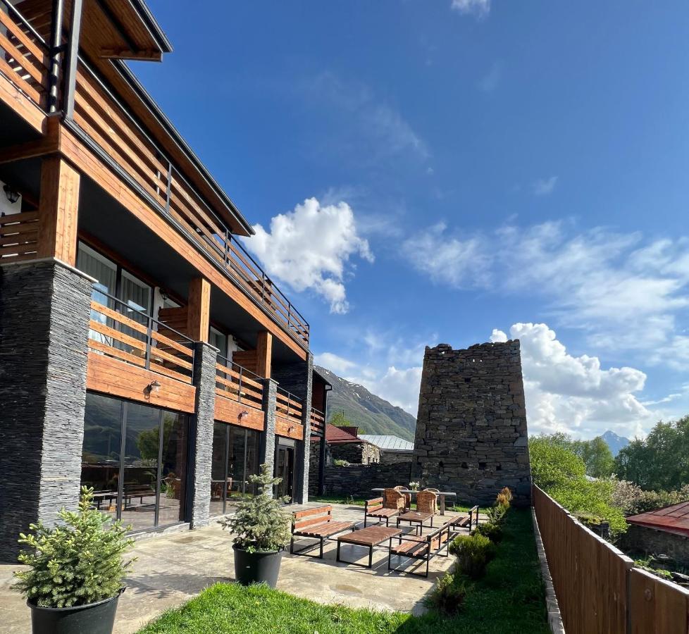 Capra Hotel Kazbegi Exterior foto